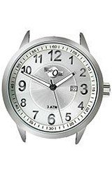 HydrOlix Analog 3-Hand with Date Solid Stainless Steel case #XA00226