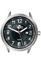 HydrOlix Analog 3-Hand with Date Solid Stainless Steel case #XA00227