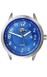 HydrOlix Analog 3-Hand with Date Solid Stainless Steel case #XA00228