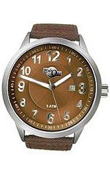 HydrOlix Three-Hand Brown Web Fabric/Brown Dial #XA00215