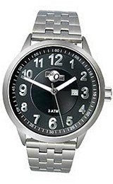 HydrOlix Three-Hand Stainless Steel/Black Dial #XA00202