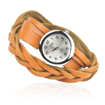 iB-iP Oxhide Braid Double Round Unisex-Adult Dress Wrist
