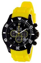 Ice- Chronograph Yellow Polycarbonate Big ECHBYBS10