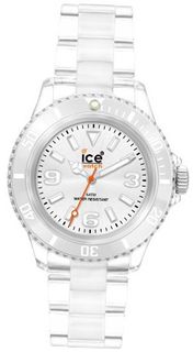 Ice- CL.SR.S.P.09 Classic Collection Silver Dial Clear Plastic