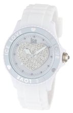 Ice- Ice-Love Swarovski® crystals White Dial Unisex #LO.WE.U.S.10