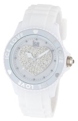 Ice- Ice-Love Swarovski® crystals White Dial Unisex #LO.WE.U.S.10
