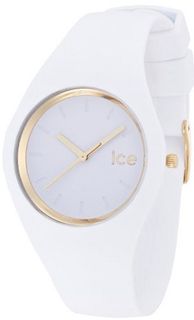 Ice- ICE.GL.WE.U.S.13 Ladies Ice-Glam White Silicon Strap