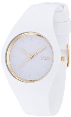 Ice- ICE.GL.WE.U.S.13 Ladies Ice-Glam White Silicon Strap