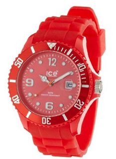Ice- SI.RD.B.S.09 Sili Collection Red Plastic and Silicone