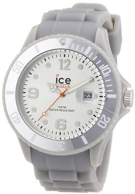 Ice- SI.SR.B.S.09 Sili Collection Silver Plastic and Silicone