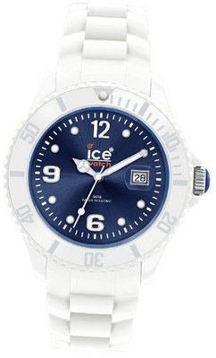 Ice SIWBUS10 Ice-White Dark Blue Dial with White Bracelet