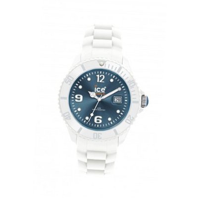 Ice SIWJBS10 Ice-White Jeans Blue Dial with White Bracelet