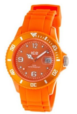 Ice- Unisex SI.OE.U.S.09 Sili Collection Orange Plastic and Silicone