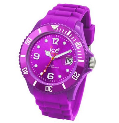 Ice- Unisex SI.PE.U.S.09 Sili Collection Purple Plastic and Silicone