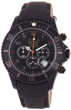 uIce-Watch Ice- Chrono - Matte Black - Big #CH.BK.B.L.11 