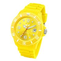 uIce-Watch Ice- Unisex SI.YW.U.S.09 Sili Collection Yellow Plastic and Silicone 