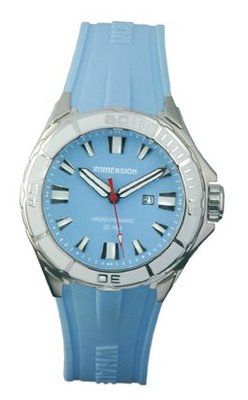 Immersion IM6855 Unisex Quartz Analogue Blue Dial Blue Plastic Strap