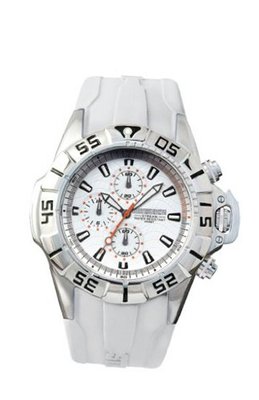 Immersion IM6954 Unisex Quartz Analogue White Dial White Plastic Strap
