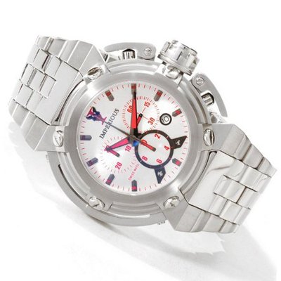 Imperious X-wing Swiss Made Quartz Chronograph Stainless Steel Bracelet IMP1026