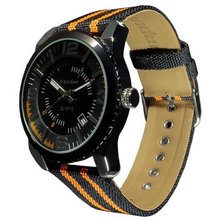 Impulse Quartz Round Striped Band IM8542SLOR