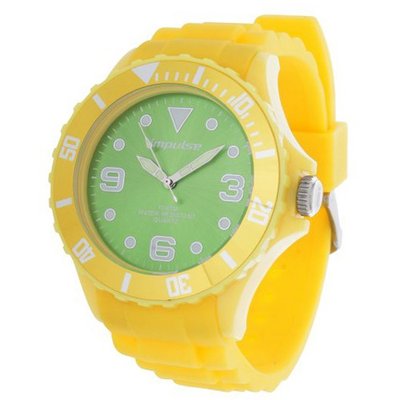 Impulse Unisex IM1301YGR Poseidon Impulse Silicone Diver Round