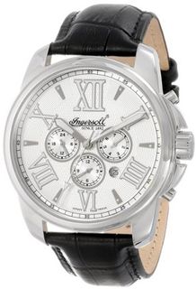 Ingersoll IN-3216SL Waddell Black/Silver Stainless Steel