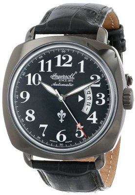 Ingersoll IN1002BBK Black Jack Analog Display Automatic Self Wind Black