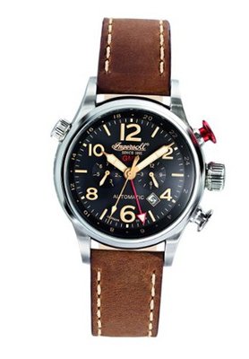 Ingersoll IN3218BK Lawrence Analog Display Chinese Automatic Brown