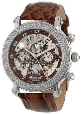 Ingersoll IN7202BR Dream Fine Automatic Timepiece Brown Strap