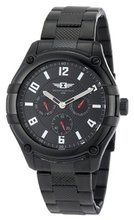 I By Invicta 43659-004 Multi-Function Black Ion-Plated Stainless Steel