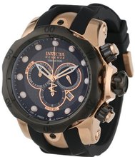Invicta 0361 Reserve Collection Venom Chronograph Black Polyurethane