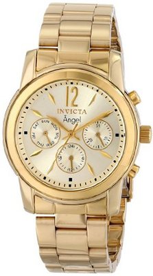 Invicta 12551 Angel Analog Display Swiss Quartz Gold