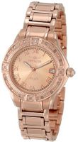 Invicta 14803 "Angel" 18k Rose Gold Ion-Plated Stainless Steel and Diamond Bracelet