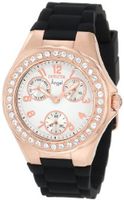 Invicta 1645 Angel White Dial Crystal Accented