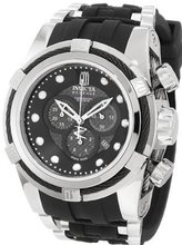 Jason Taylor for Invicta Collection 12954 BOLT Zeus Chronograph Grey Carbon Fiber Dial Black Polyurethane