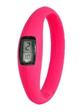 EVO I - 15 cm Horloge - Fluo Fuchsia