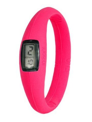 EVO II - 17 cm Horloge - Fluo Fuchsia