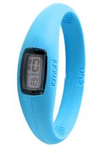 EVO III - 19 cm Horloge - Acqua blue