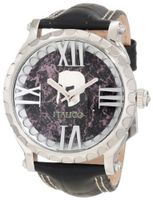 Italico ITCS02-F Colosseum Black Marbleized Dial Leather