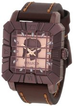 Italico ITGB04-F Gladiatore Square Bronze IP Luminous Golden Leather