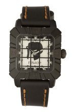 Italico ITGP02-F Gladiatore Sqaure Black IP Luminous Leather