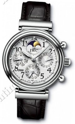 IWC Da Vinci Da Vinci Steel Moon Phase Black