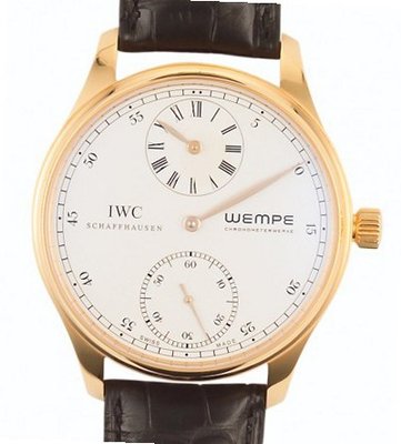 IWC Portuguese Portugieser Regulateur Wempe