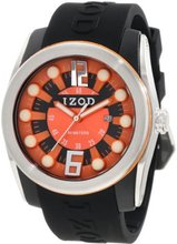 IZOD IZS1/3 BLK/ORANGE Sport Quartz 3 Hand