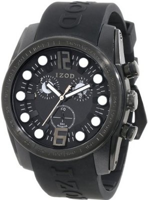 IZOD IZS2/2 BLK/BLK Sport Quartz Chronograph
