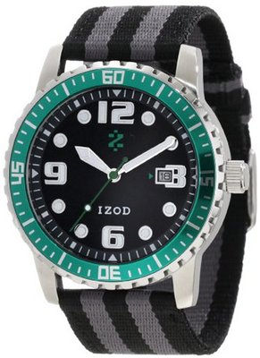 IZOD IZS3/4 GREEN Sport Quartz 3 Hand