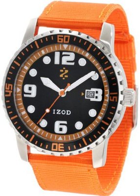 IZOD IZS3/7 ORANGE Sport Quartz 3 Hand