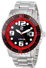 IZOD IZS5/4 BLK/RED Sport Quartz 3 Hand