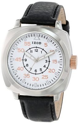IZOD Unisex IZS10/7 Silver Gold Sport Quartz 3 Hand