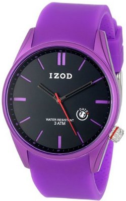IZOD Unisex IZS7/7 Purple Sport Quartz 3 Hand